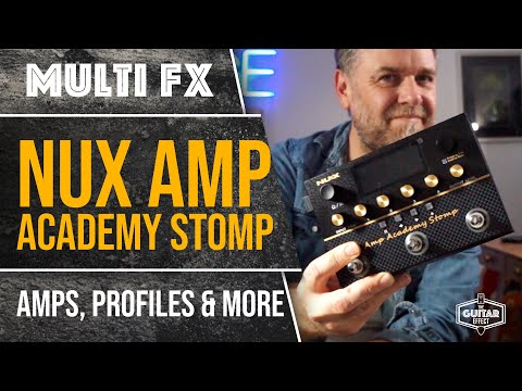 Видео: NUX Amp Academy Stomp. NUX расширяет возможности моделирования и представляет загрузку захвата ус...