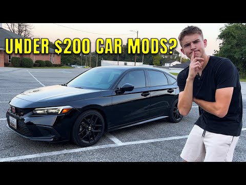 Видео: МОДЫ ДО 200 ДОЛЛАРОВ ДЛЯ HONDA CIVIC SI 11-ГО ПОКОЛЕНИЯ