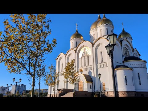 Видео: Геленджик в ноябре. Андреевский парк и Собор Андрея Первозванного