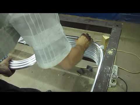 Видео: Изготавливаем алюминиевый теплообменник Каждый объект - приобретенный опыт!!