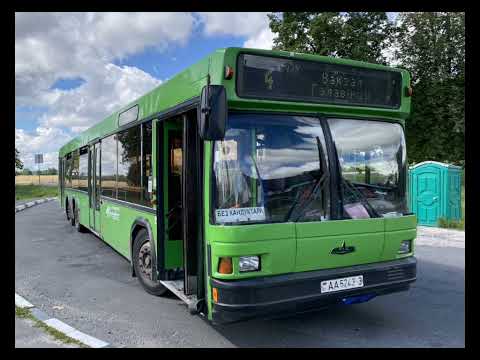 Видео: Информатор Автобусного Маршрута №4 Гомель