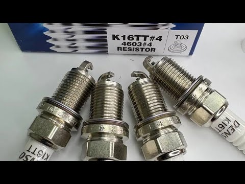 Видео: Свечи DENSO K16 TT , масло Модерн ВМП Авто 5w40 SP или Миракс MX9 5w40 SP в Мерседес? 