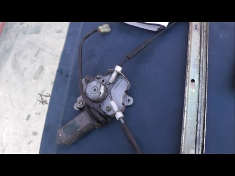 Видео: Разборка, сборка и ремонт стеклоподъемника Mitsubishi Lancer VI /Mirage