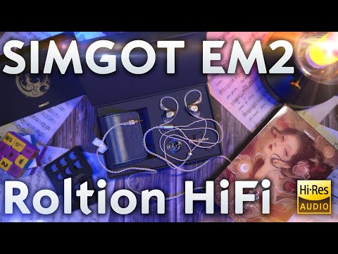 Видео: Наушники SIMGOT EM2 Roltion HiFi - Отличные проводные гибриды с арматурой Knowles 33518