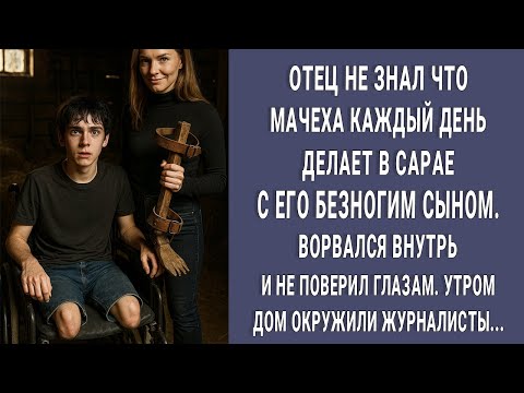 Видео: Отец не знал ЧТО мачеха каждый день делает в сарае с безногим пасынком. Ворвался внутрь и онемел