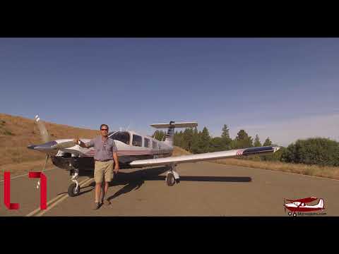 Видео: Подробный обзор T-Tail Piper Lance 1978 года и некоторых других PA-32