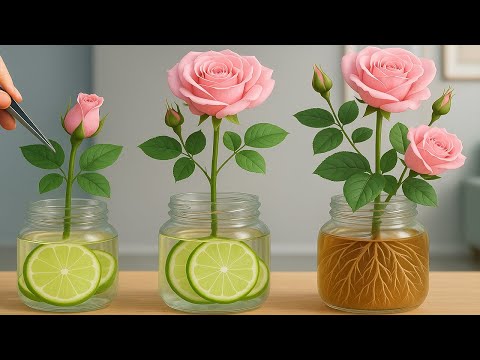 Видео: Каждый может размножить розы таким простым способом!