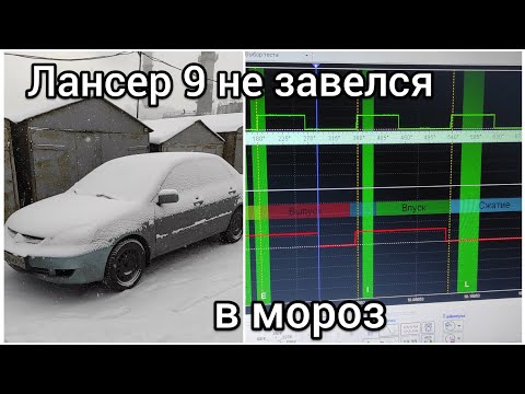 Видео: Интересный случай. Почему Lancer 9  не завелся в мороз?