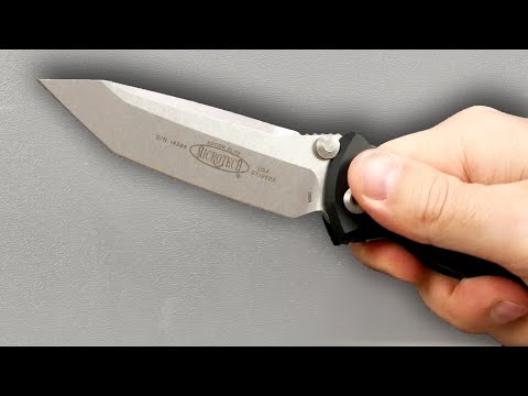 Видео: ЭЛИТНЫЙ боевой НОЖ спецназа США! Microtech Socom Elite Tanto!