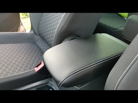 Видео: Фольксваген тигуан: центральный подлокотник и подлокотники дверей в кожу