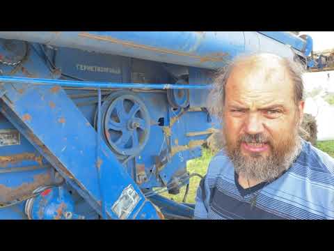 Видео: Поломка Комбайна «Енисей» Ремонтирую сам.