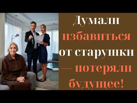 Видео: Думали избавиться от старушки — потеряли будущее!