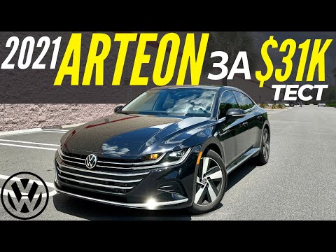 Видео: Новый VW ARTEON 2021 за $31K. Большой обзор и Тест-драйв