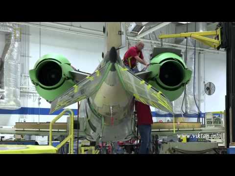 Видео: Гиганты Земного шара. Завод - Learjet