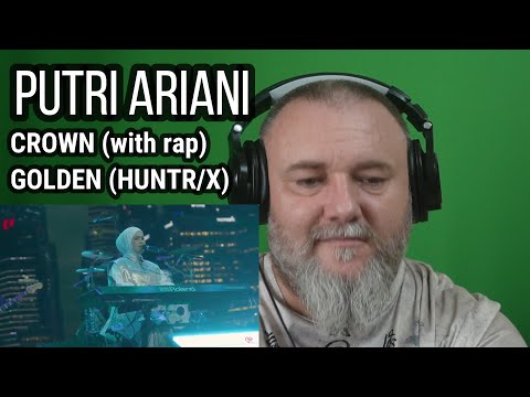 Видео: PUTRI ARIANI - CROWN [с рэп-версией] & GOLDEN [кавер Hunter/X] [F1 SINGAPORE LIVE] (РЕАКЦИЯ)