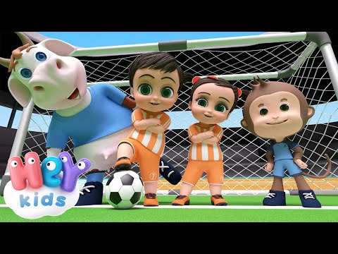 Видео: Футбол в двора ⚽ Футбол для детей | HeyKids - Детски песнички