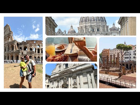 Видео: Мы в Риме 🇮🇹 Питание на Лайнере Costa Fortuna 🚢 Круиз День 2 🛳️ Влог 23.07.2023