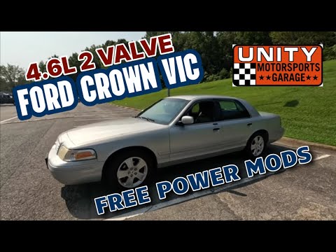 Видео: БЕСПЛАТНЫЕ МОДИФИКАЦИИ МОЩНОСТИ ПРОВЕРЕНЫ на Ford Crown VIC LX SPORT 4.6L 2 Valve!!! @latemodelre...