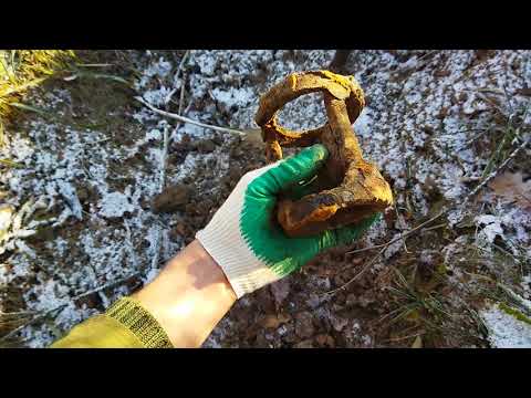 Видео: МОРОЗНЫЙ КОП МЕТАЛЛА