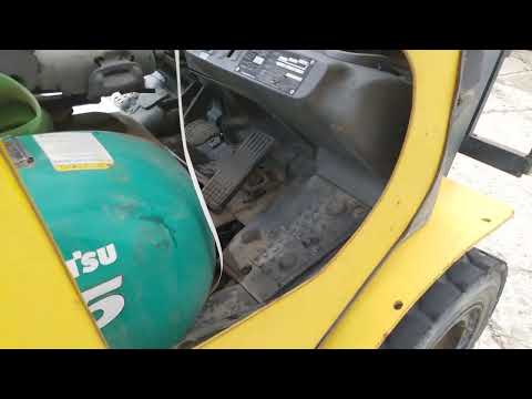 Видео: Komatsu FD35AT-16. TFV4,7м, Side Shift, 2007 г.в. №734848