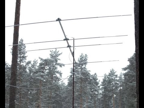 Видео: Антенны в условиях леса