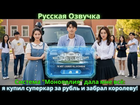 Видео: Система "Монополия" дала мне всё: я купил суперкар за рубль и забрал королеву!