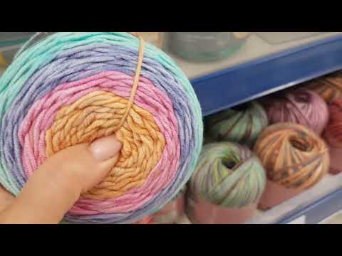 Видео: Идём покупать хорошую пряжу сегодня.шопинг за новыми нитками🙈🙈👍👍😍😍🤗