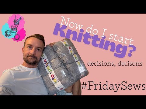 Видео: #fridaysews Вязание загонит меня в кроличью нору?