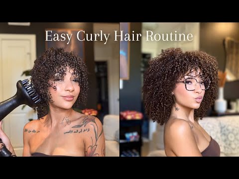 Видео: Легкая процедура для вьющихся волос (3c Curls)