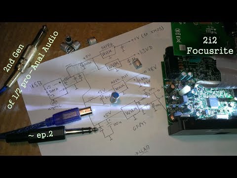 Видео: Scarlett 2i2 2nd ~ ep2 ~ Схемотехника питания