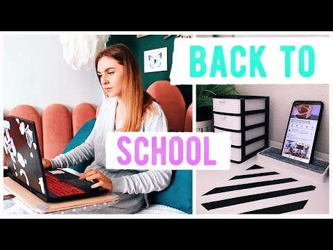 Видео: 💛 BACK TO SCHOOL DIY 😍 ОРГАНИЗАЦИЯ РАБОЧЕГО СТОЛА И ПЕРЕКУСЫ в Школу 💛