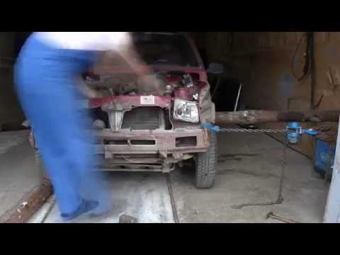 Видео: Камазия вытяжка морды оки