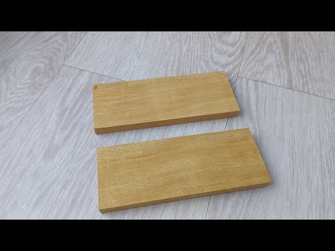 Видео: Некоторые ценные породы древесины до нанесения покрытия. 