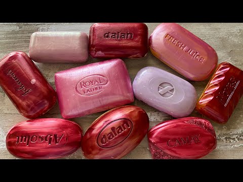 Видео: ASMR SOAP| Cutting colored soaр | Soap Carving| Резка крашенного мыла