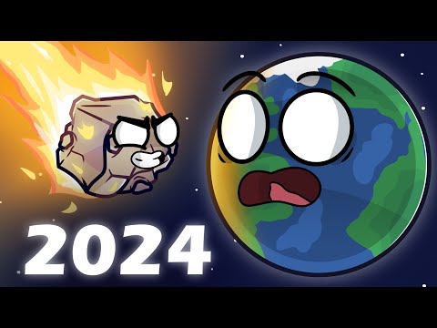 Видео: Что, если Метеорит упадет на Землю в 2024?