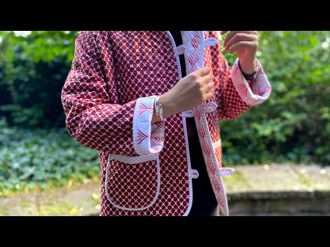 Видео: Стёганая телогреечка.Steppjacke. Мк7.