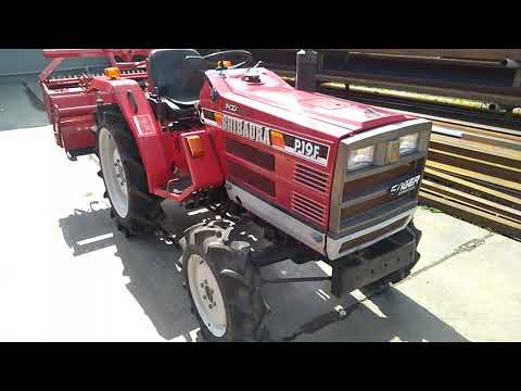 Видео: Минитрактор "SHIBAURA" P17F 17л.с.