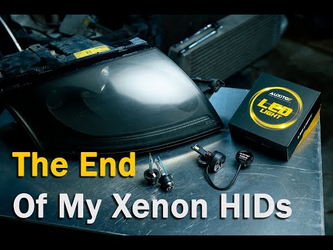 Видео: Светодиодная фара Auxito D2S || Audi TT quattro Mk1