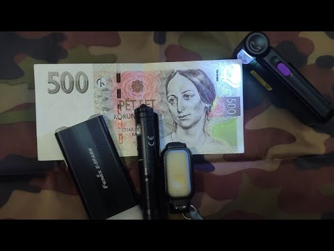 Видео: Fenix SW05R-UV ,самый "стабильный" фонарь среди миниатюрных!!!