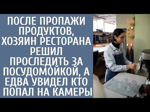 Видео: После пропаж еды, хозяин ресторана решил проследить за посудомойкой, а увидев кто попал на камеры