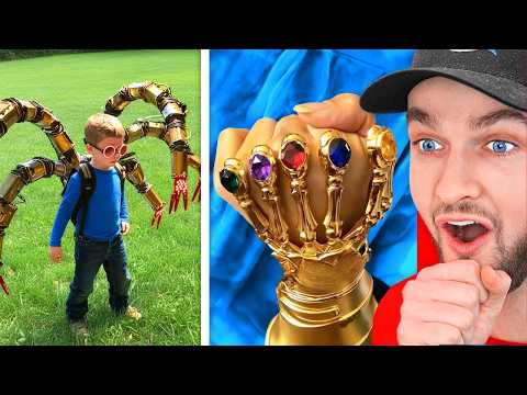Видео: Гениальные творения Marvel на новом уровне!