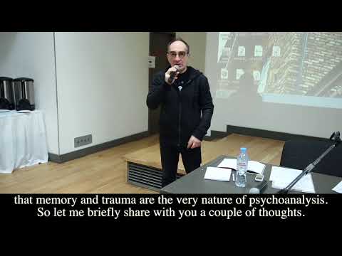 Видео: Панель 2. Травма памяти и ее эстетизация. Виктор Мазин. Вступительное слово