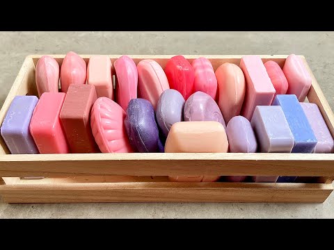 Видео: ASMR soap cutting 💗 Relaxvideo 💜 АСМР мыло