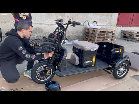 Видео: Процесс сборки  Crosser ТR4 Vagon. Электро Трайк с коробки 2024-2025