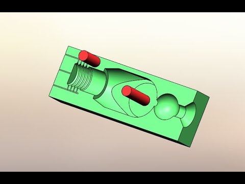 Видео: 145 урок SOLIDWORKS простая литьевая форма