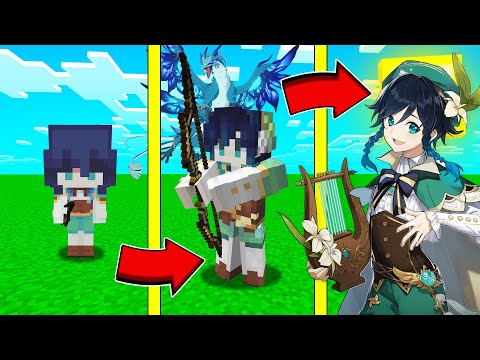 Видео: КАК МЕНЯЛСЯ ВЕНТИ ИЗ ГЕНШИН ИМПАКТ И ЕГО ЖИЗНЕННЫЙ ЦИКЛ В МАЙНКРАФТ ! VENTI GENSHIN IMPACT MINECRAFT