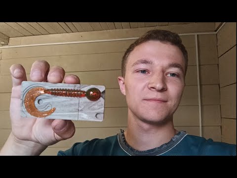 Видео: Бизнес на рыбалке/литьё силиконовых приманок