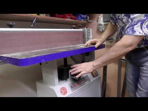 Видео: Обзор станка для шлифования кантов. BELMASH EOS-91