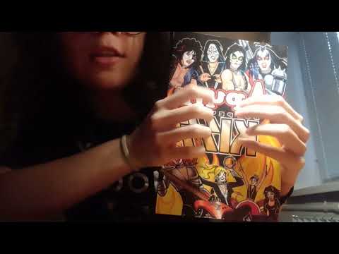 Видео: ASMR |АСМР КРАТКИЙ ОБЗОР на комикс по группе kiss