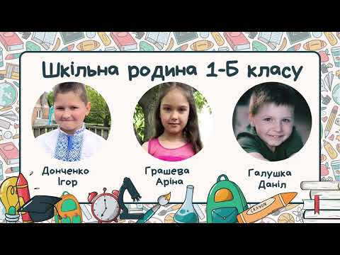 Видео: 1 Б клас, перший урок. #нуш#дистанційне  навчання#відеоуроки